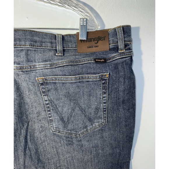 WRANGLER Men's Jeans Relaxed Fit Denim Straight Western Rancher NEW Size 46 x 30 - Picture 5 of 7